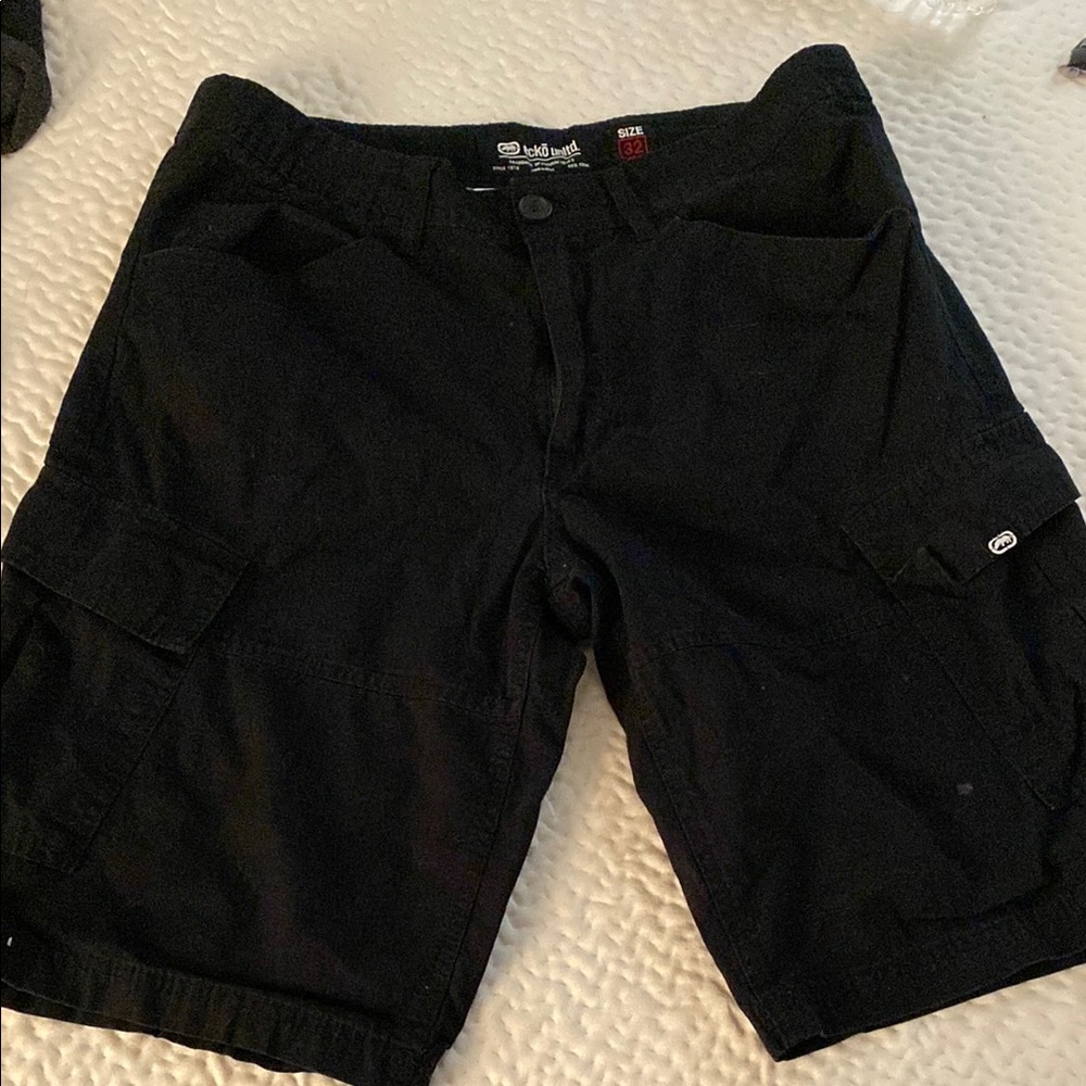 Ecko Unlimited Dark Cargo Shorts